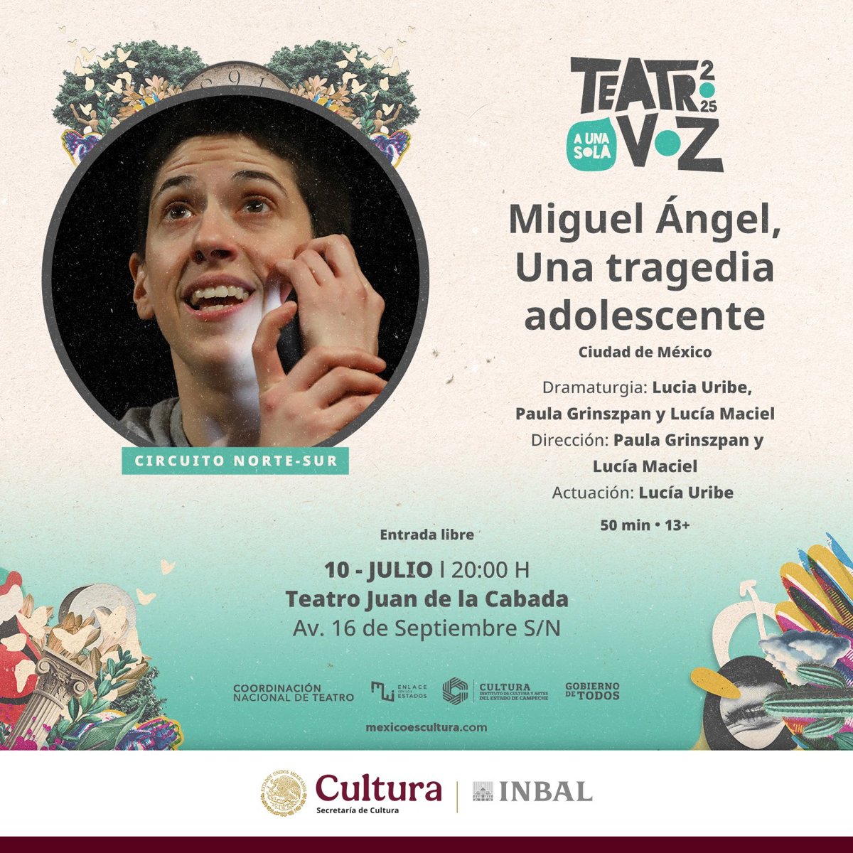 CAMPECHE MANTIENE VIVO EL PULSO DEL #20TUSV CON DOS PROPUESTAS QUE EXPLORAN LA IDENTIDAD, ARTE Y BÚSQUEDA DE LA VALIDACIÓN