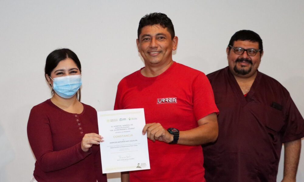 PERSONAL DE LA SECRETARÍA DE INCLUSIÓN Y SU TITULAR SE PREPARAN PARA EMERGENCIAS VITALES