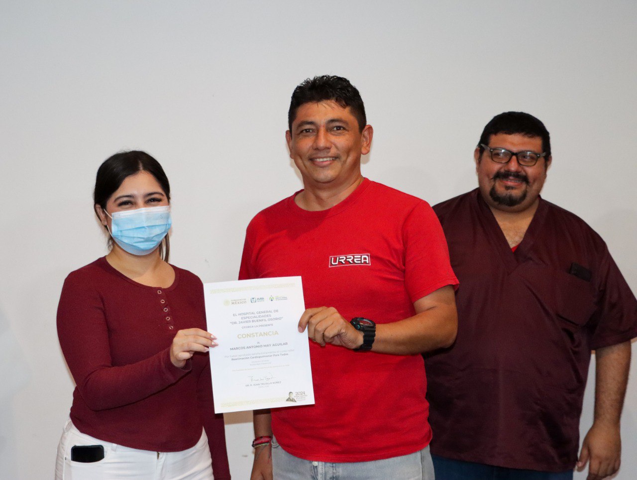 PERSONAL DE LA SECRETARÍA DE INCLUSIÓN Y SU TITULAR SE PREPARAN PARA EMERGENCIAS VITALES