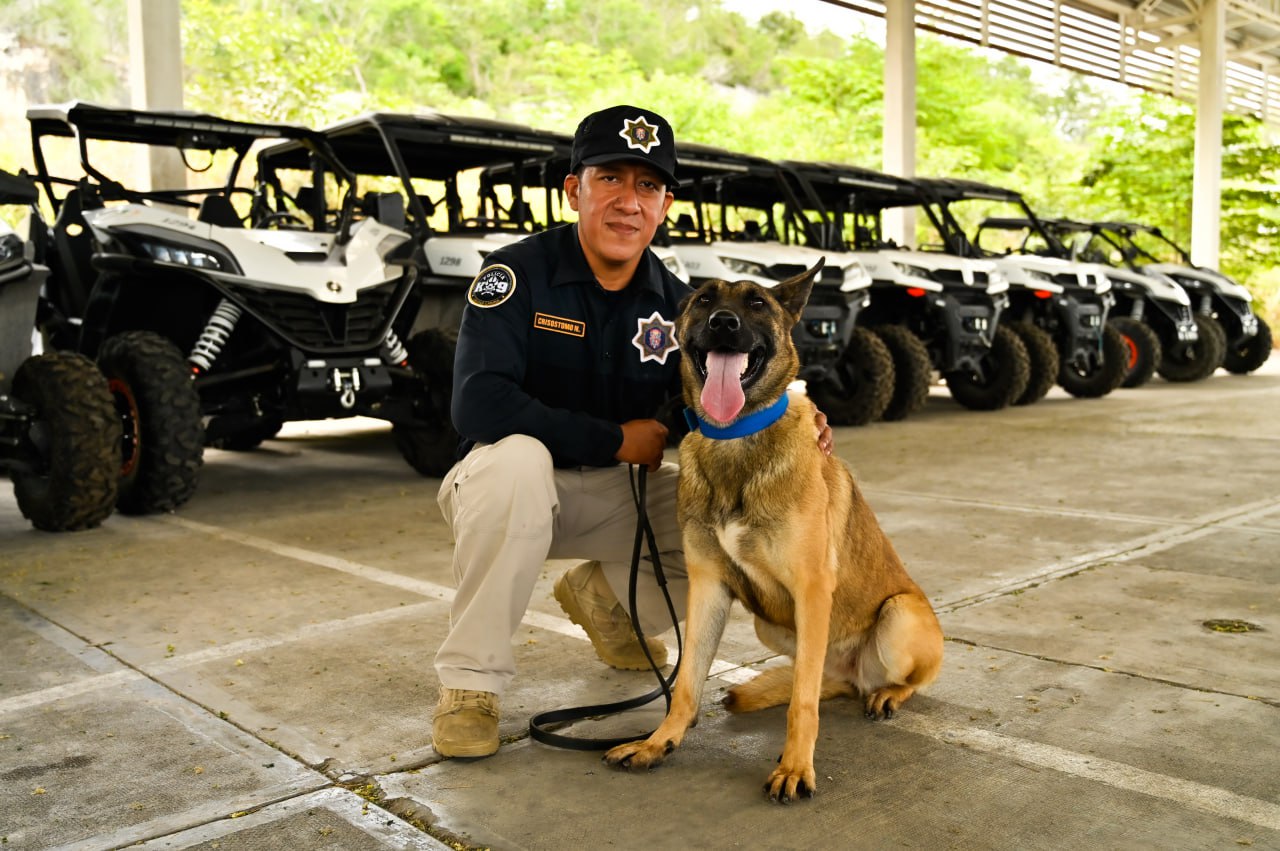 SPSC DA LA BIENVENIDA A DOS NUEVOS AGENTES CANINOS: CIMBI Y NATY