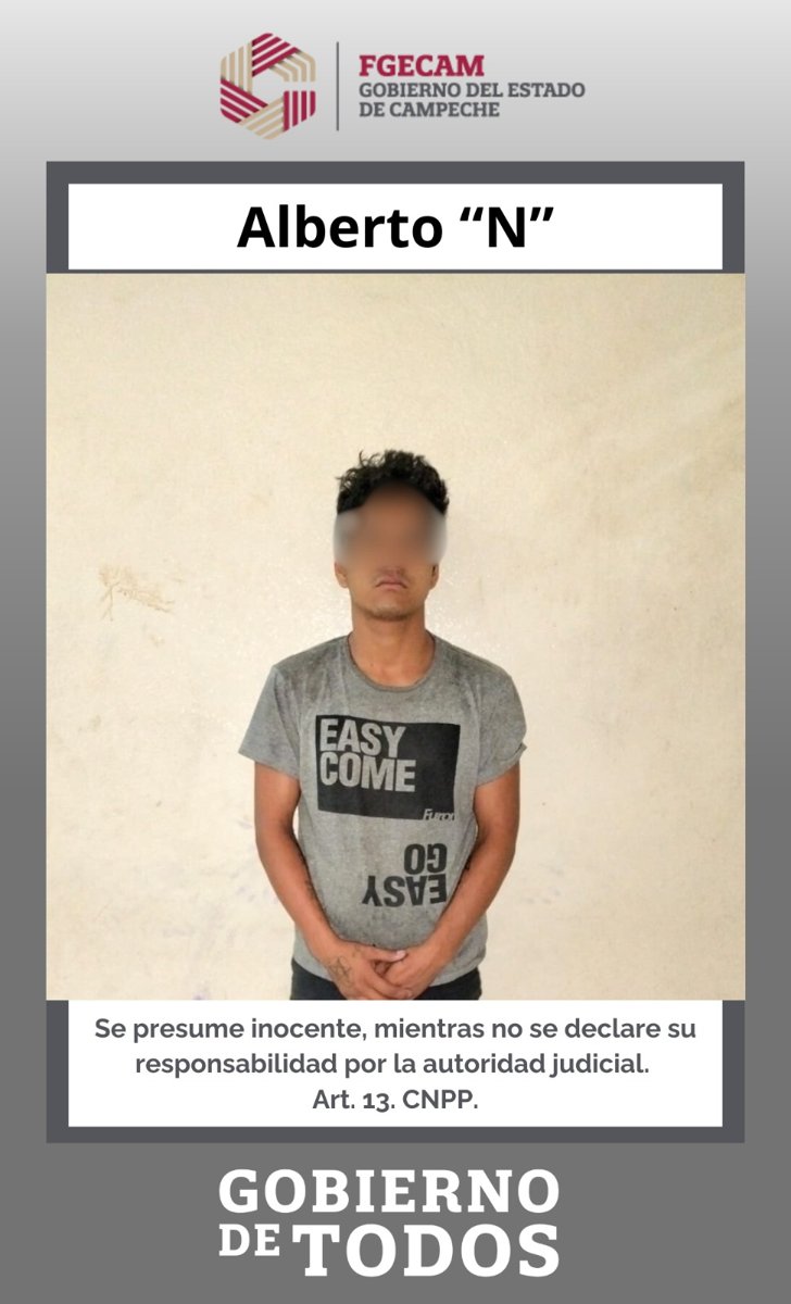 VINCULADO A PROCESO POR ROBO A LUGAR CERRADO EN CIUDAD DEL CARMEN