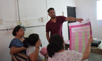 LA SECRETARÍA DE INCLUSIÓN ENTREGA MATERIALES EN LENGUA MAYA AL ÁREA FEMENIL DEL CERESO DE KOBÉN