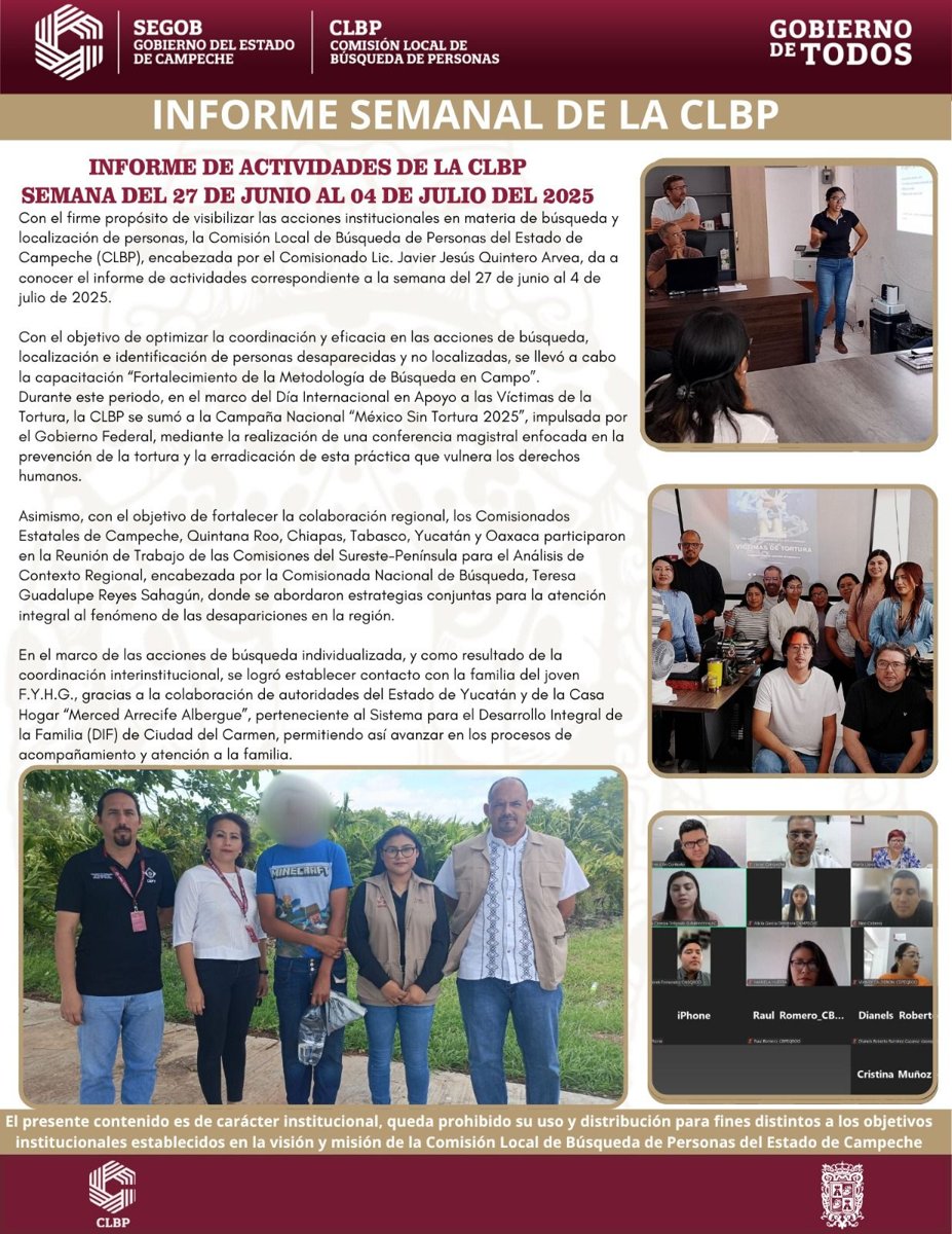 SEGUNDA REUNIÓN DE TRABAJO DE LAS COMISIONES DEL SURESTE-PENÍNSULA