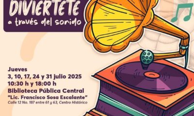 BIBLIOTECA TE INVITA A EXPLORAR EL MUNDO DEL SONIDO EN FORMA LÚDICA