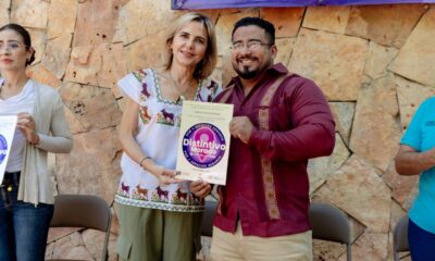 IMEC ENTREGA PLACA DE DISTINTIVO MORADO A INSTITUCIONES Y EMPRESAS EN EL MARCO DE LOS 16 DDA