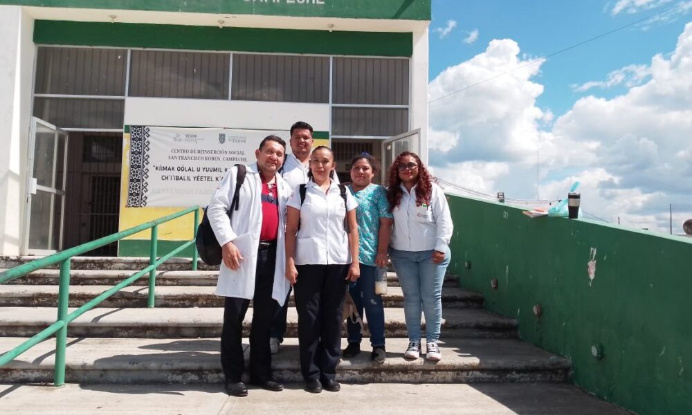 SISTEMA PENITENCIARIO Y SECRETARÍA DE SALUD REALIZAN JORNADA DE VACUNACIÓN EN CENTROS PENITENCIARIOS