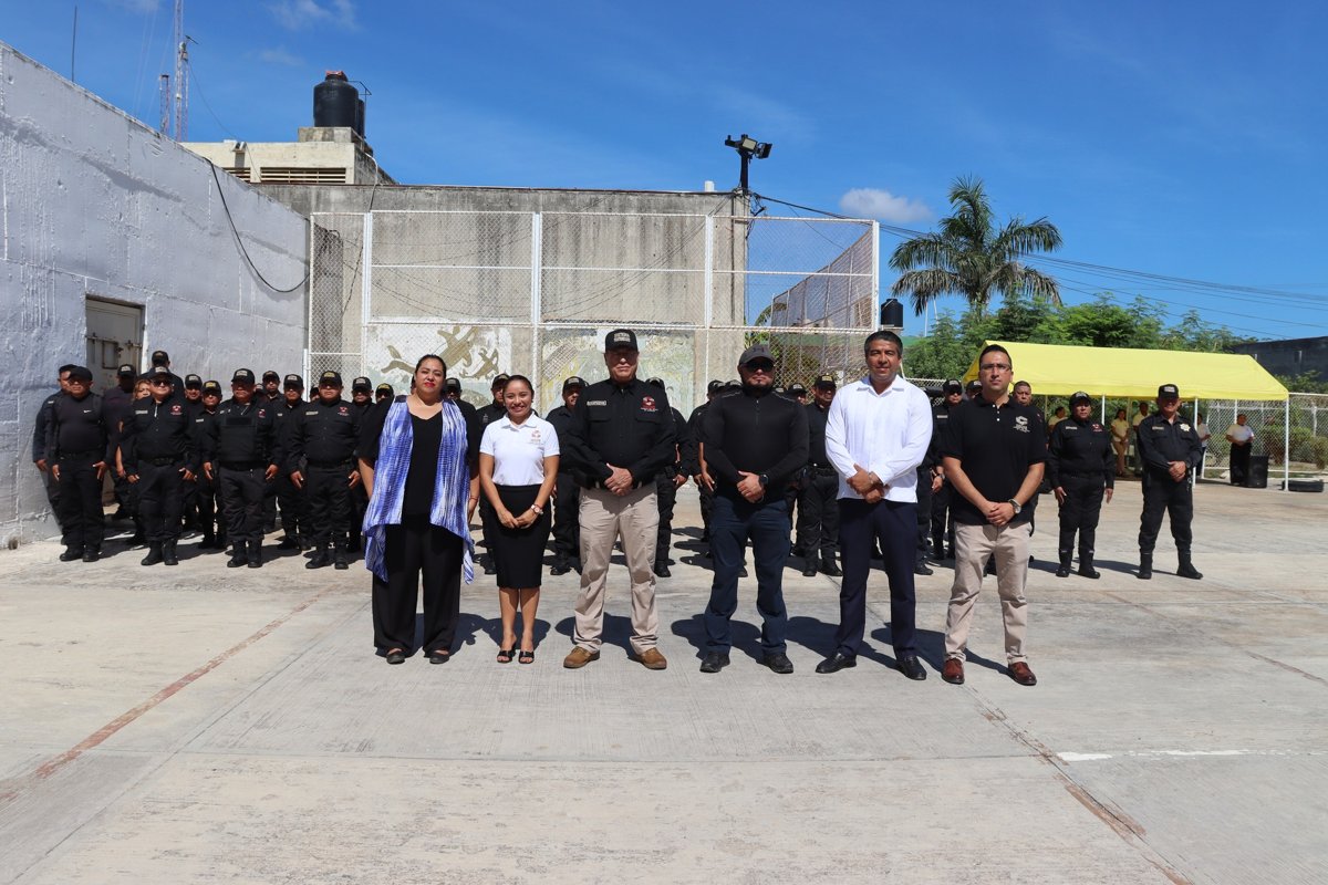 INICIA EN CAMPECHE EL PROGRAMA DE PROFESIONALIZACIÓN FASP 2025 PARA EL SISTEMA PENITENCIARIO