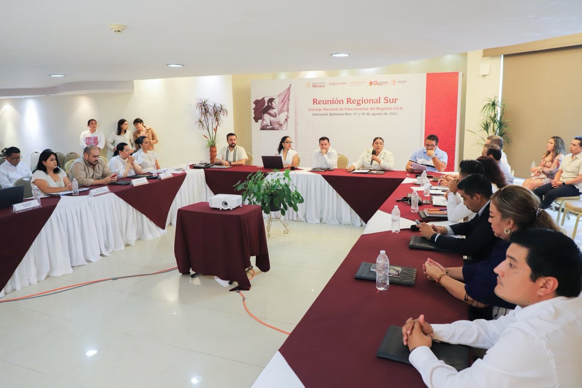 CAMPECHE DESTACA CON REFORMA INNOVADORA EN REUNIÓN REGIONAL DE LA CONAFREC