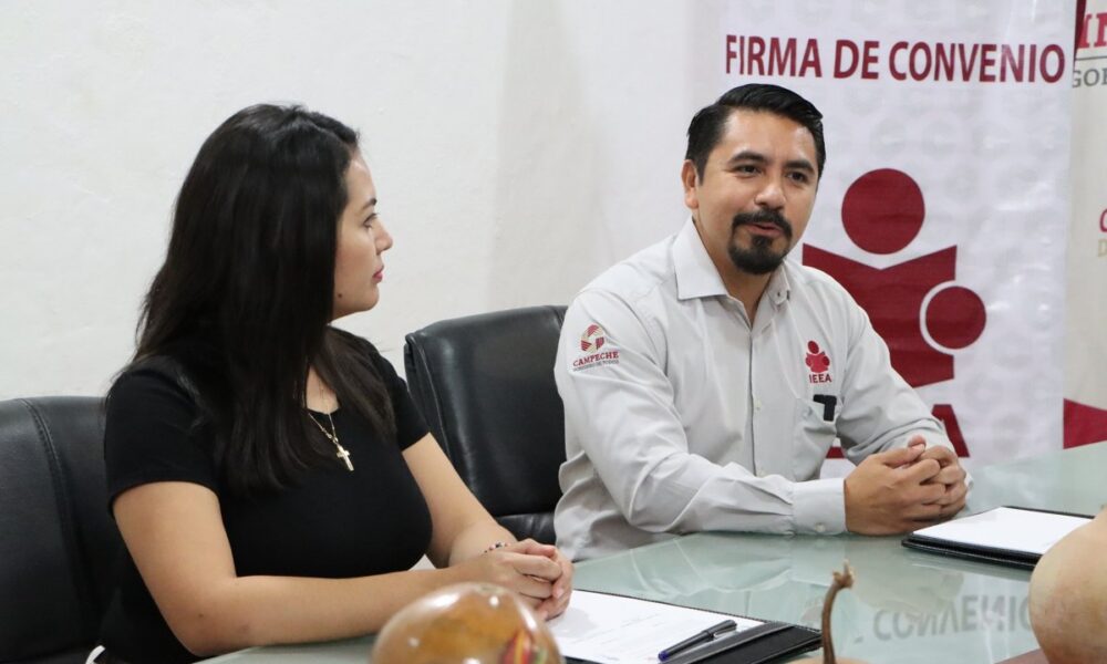 SECRETARÍA DE INCLUSIÓN Y IEEA FIRMAN CONVENIO PARA IMPULSAR LA ALFABETIZACIÓN EN CAMPECHE