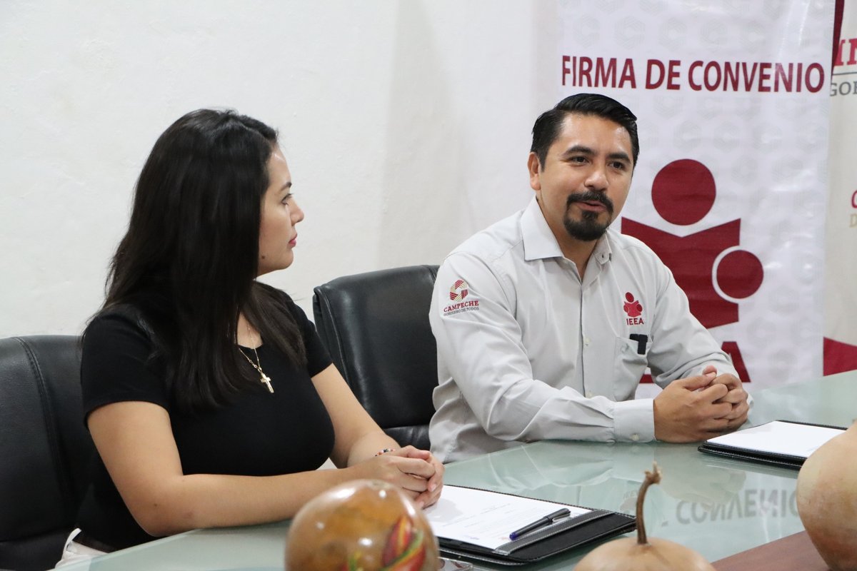 SECRETARÍA DE INCLUSIÓN Y IEEA FIRMAN CONVENIO PARA IMPULSAR LA ALFABETIZACIÓN EN CAMPECHE