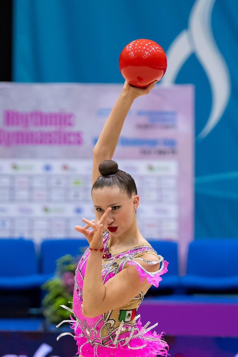 VALENTINA MOYA ALCARAZ, RUMBO AL MUNDIAL DE GIMNASIA RÍTMICA EN BRASIL