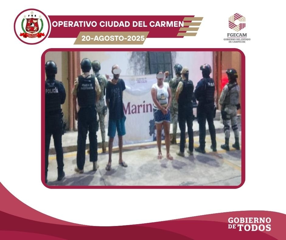 LA FGECAM REALIZA CATEOS EN CIUDAD DEL CARMEN