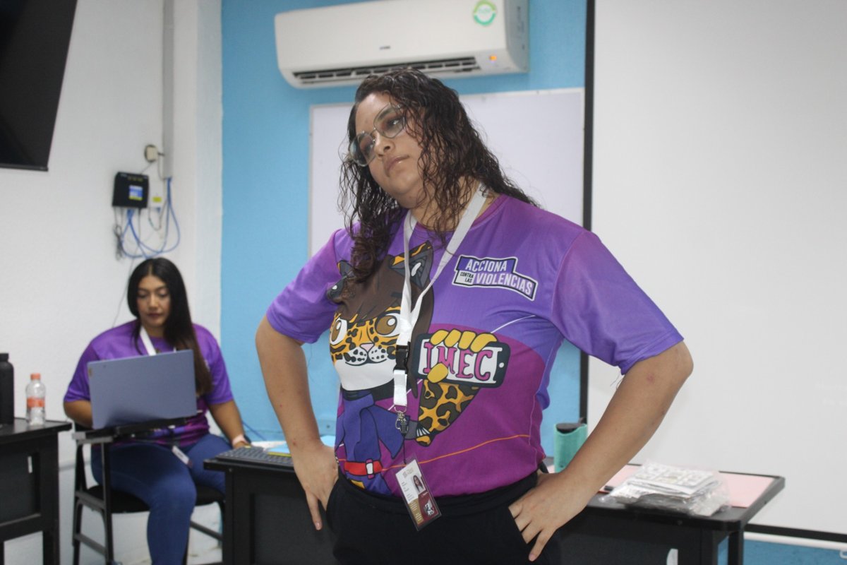 USUARIAS DEL CENTRO LIBRE CAMPECHE PARTICIPAN EN EL TALLER “GRUPO DE REFLEXIÓN Y EMPODERAMIENTO”