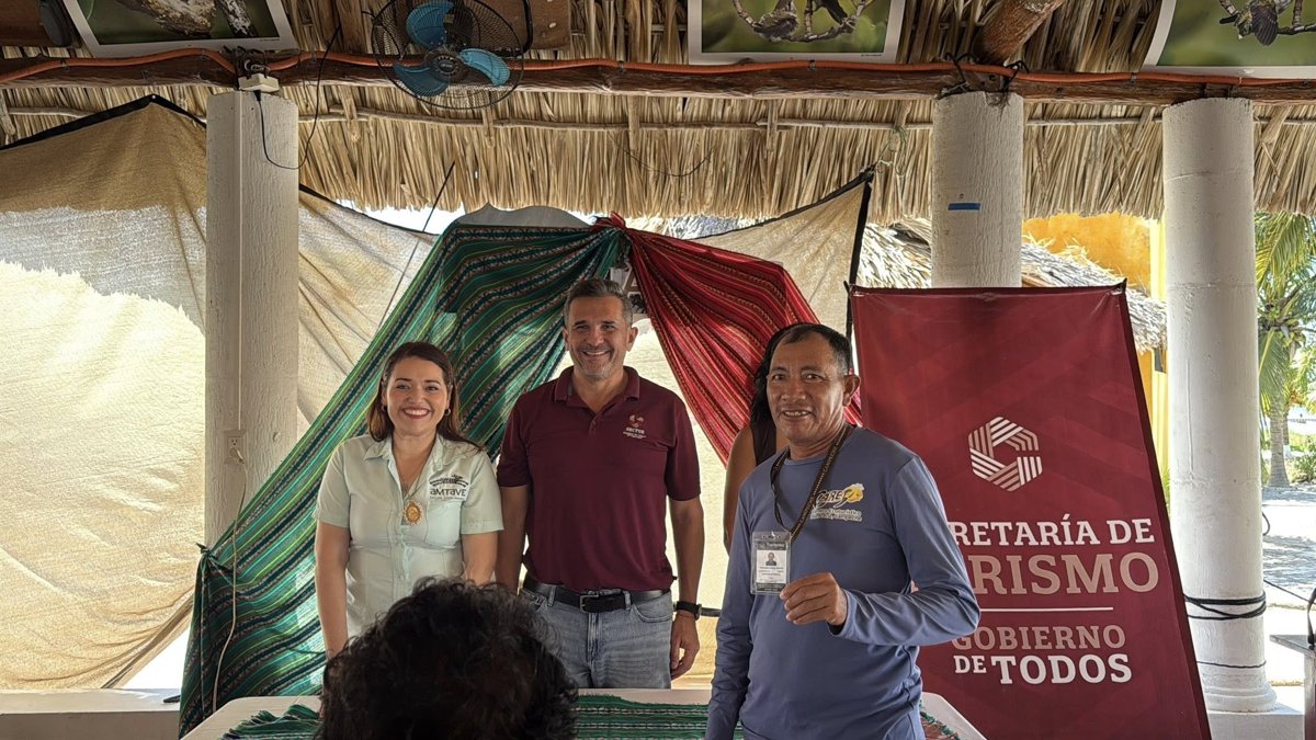 SECTUR ENTREGA CREDENCIALES DE TURISMO DE NATURALEZA EN ISLA ARENA