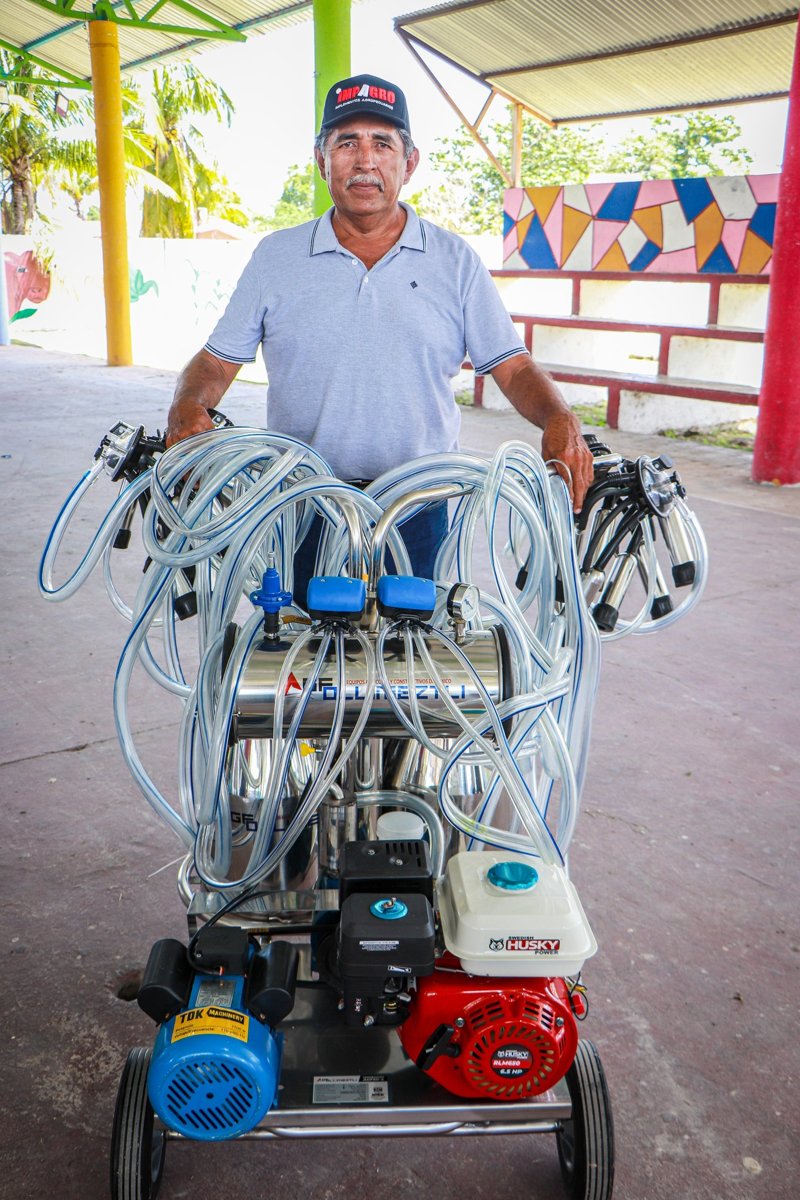 ENTREGA ROP EQUIPOS DE ORDEÑA A PRODUCTORES DE CUATRO MUNICIPIOS