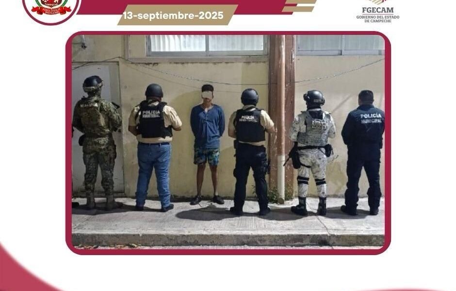 FGECAM EJECUTA ORDEN DE CATEO EN CIUDAD DEL CARMEN