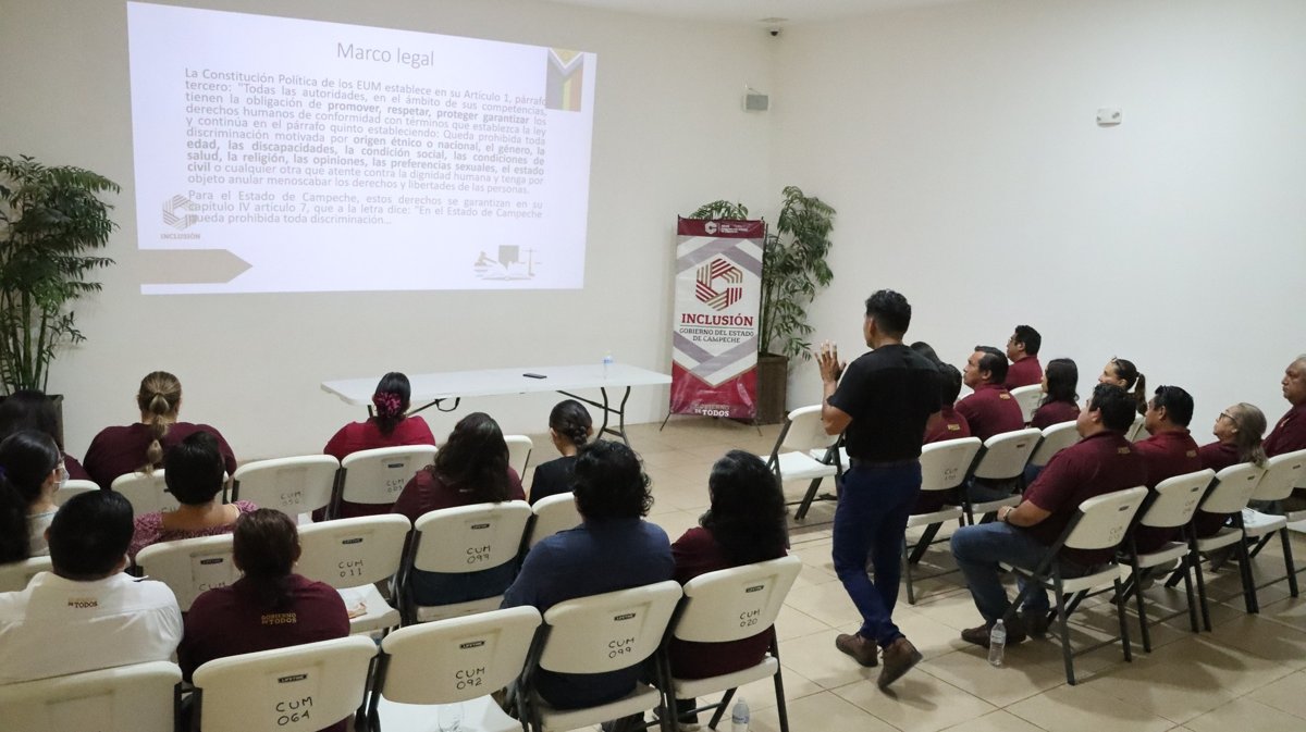 SECRETARÍA DE INCLUSIÓN IMPULSA CAPACITACIÓN EN LENGUAJE INCLUYENTE Y NO SEXISTA EN EL ISSSTECAM