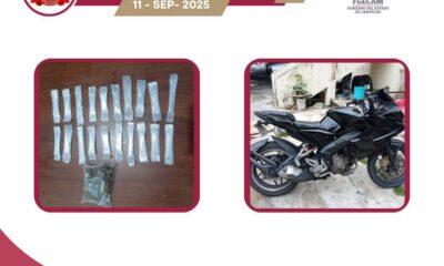 FGECAM ASEGURA A SUJETO POR DELITO CONTRA LA SALUD EN CIUDAD DEL CARMEN