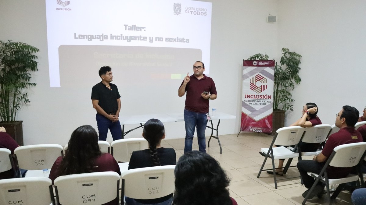 SECRETARÍA DE INCLUSIÓN IMPULSA CAPACITACIÓN EN LENGUAJE INCLUYENTE Y NO SEXISTA EN EL ISSSTECAM
