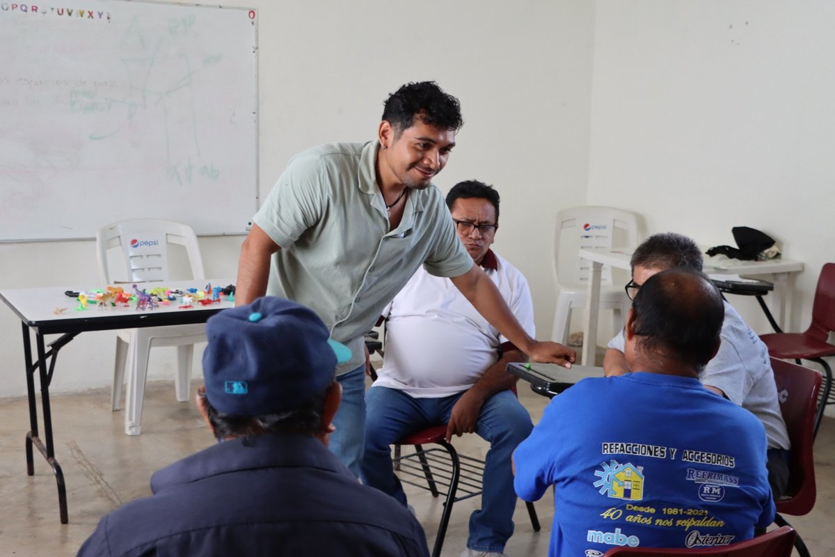 TALLER “PAZ, DIVERSIDAD E INCLUSIÓN” EN EL CERESO DE KOBÉN: CONSTRUYENDO ESPACIOS LIBRES DE DISCRIMINACIÓN