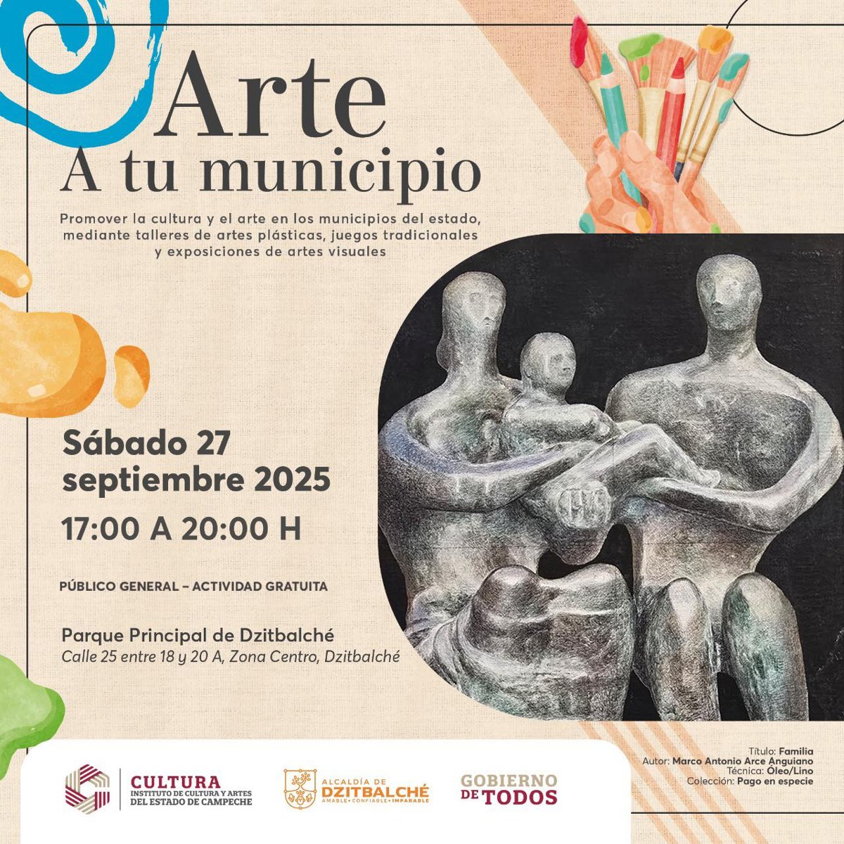 EL ARTE LLEGA A DZITBALCHÉ