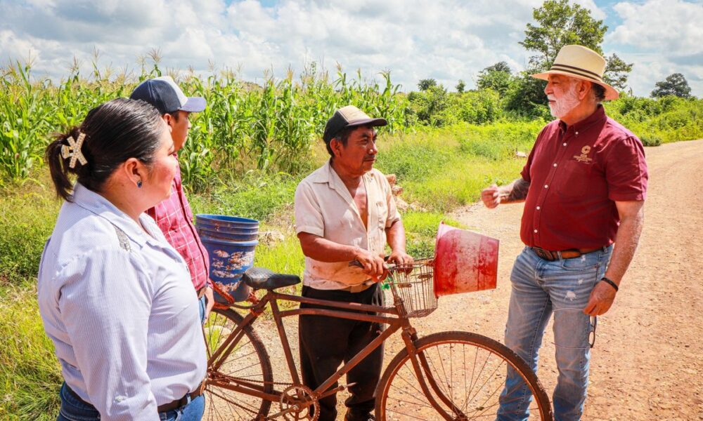 LESS Y ROP LE APUESTAN A MÁS CAMINOS COSECHEROS EN LA ENTIDAD