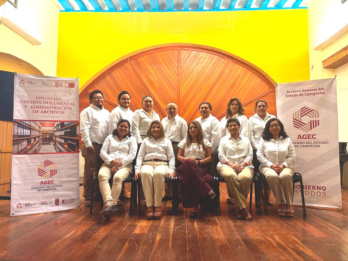IMPULSAN PROFESIONALIZACIÓN ARCHIVÍSTICA EN CAMPECHE CON DIPLOMADO ESPECIALIZADO