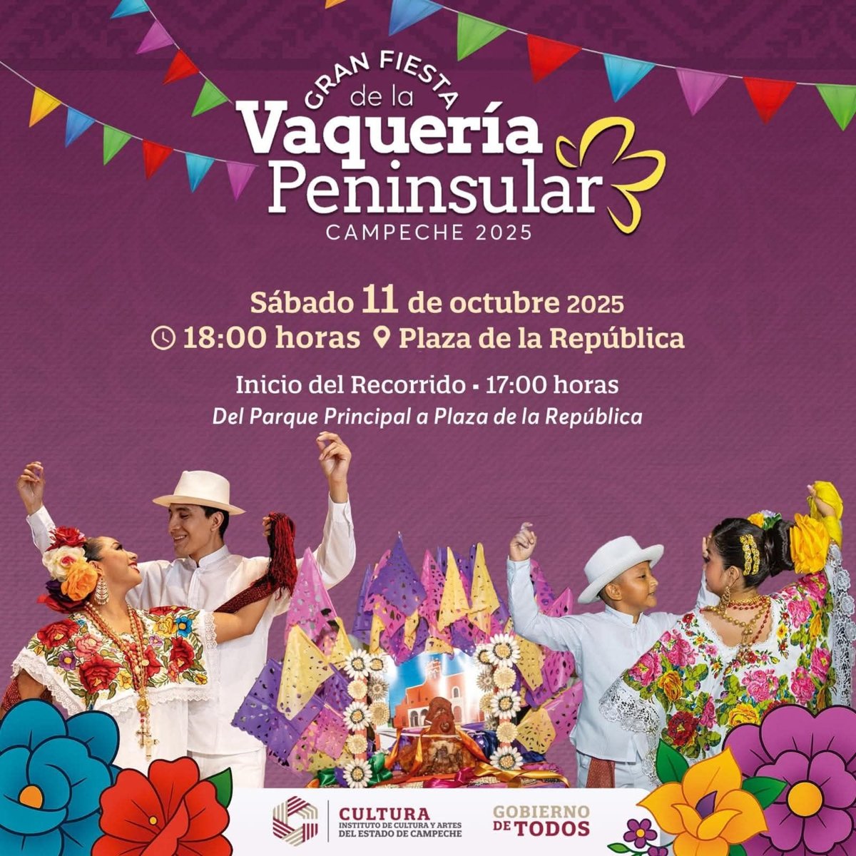 GRAN FIESTA DE LA VAQUERÍA PENINSULAR: UN MAGNO ENCUENTRO DE TRADICIÓN Y ORGULLO CAMPECHANO
