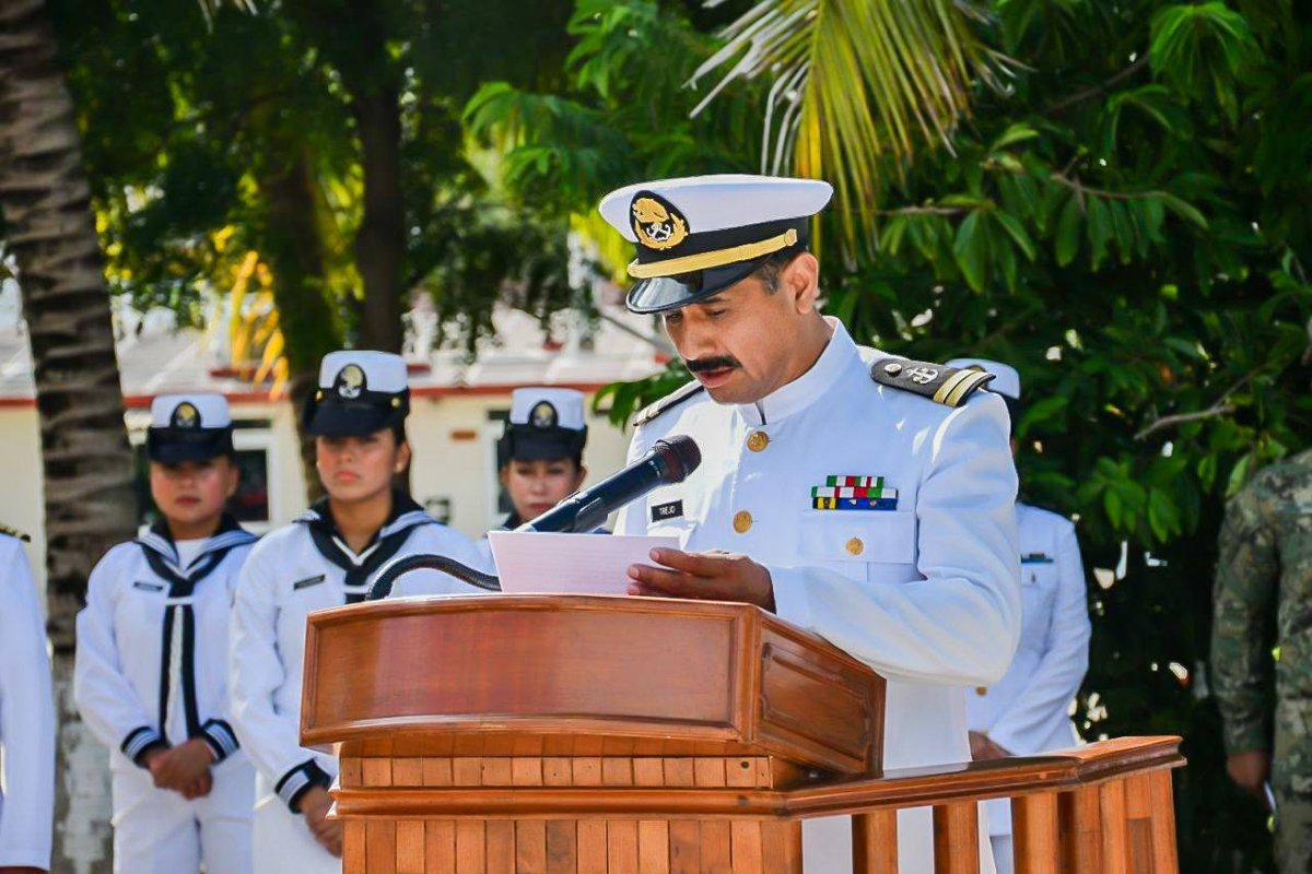 CONMEMORAN EL 204 ANIVERSARIO DE LA CREACIÓN DE LA ARMADA DE MÉXICO