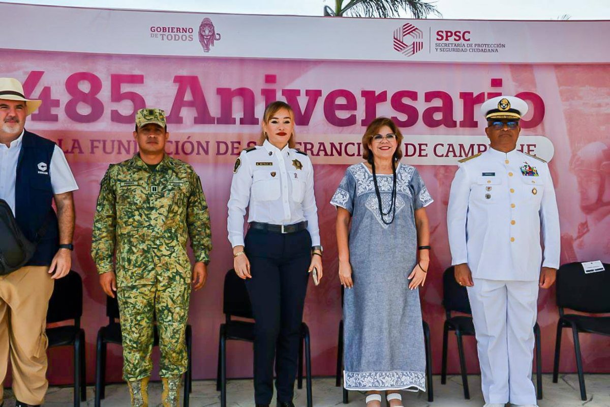 CAMPECHE CONMEMORA EL 485 ANIVERSARIO DE LA FUNDACIÓN DE LA VILLA DE SAN FRANCISCO