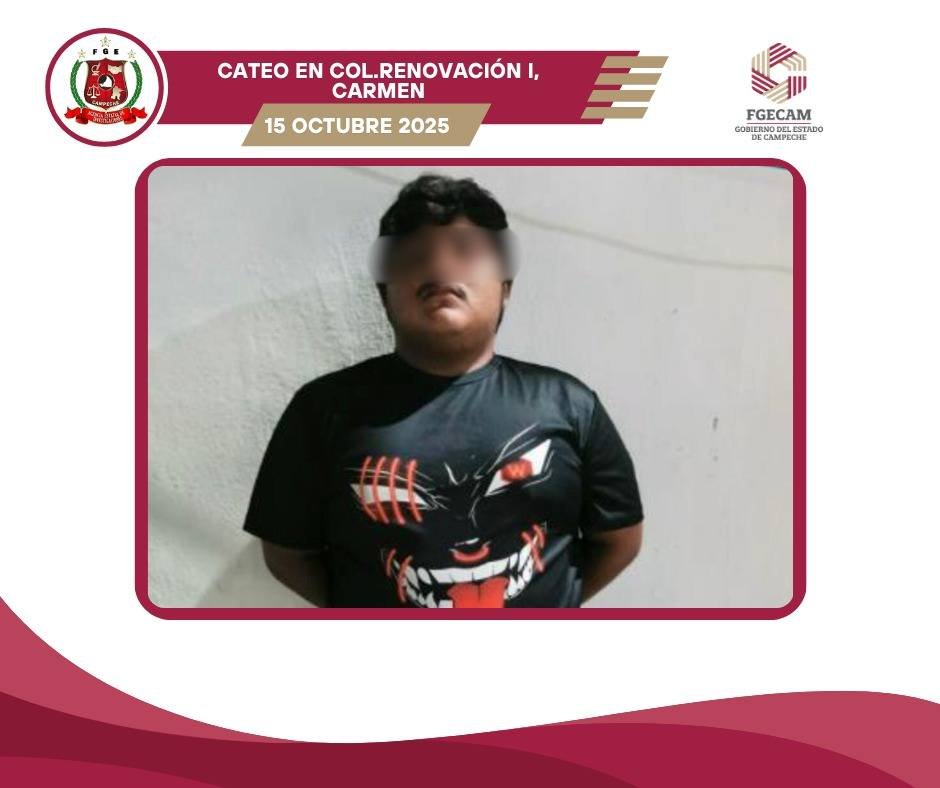 FGECAM REALIZA TRES CATEOS EN CIUDAD DEL CARMEN
