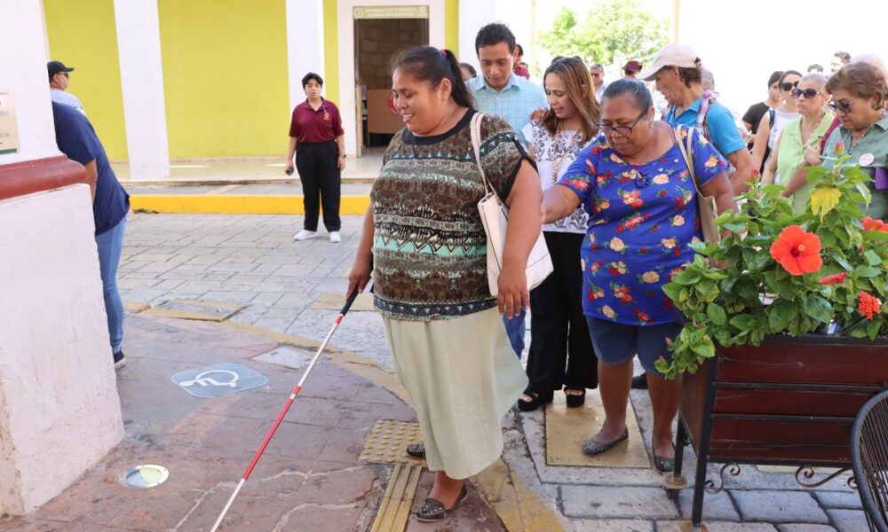SECRETARÍA DE INCLUSIÓN CONMEMORA EL DÍA INTERNACIONAL DEL BASTÓN BLANCO EN CAMPECHE