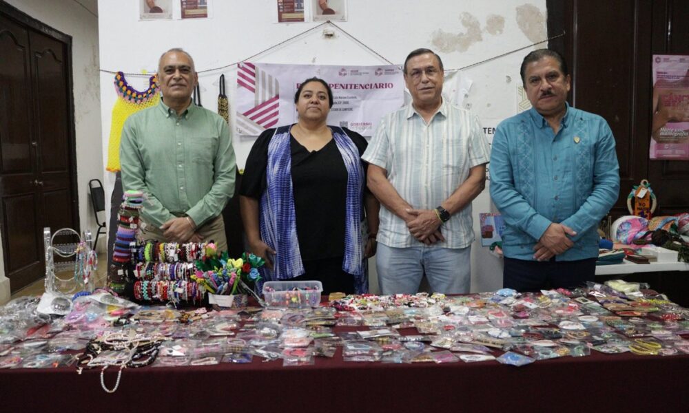 IMPULSAN LA REINSERCIÓN SOCIAL A TRAVÉS DE LA VENTA DE ARTESANÍAS ELABORADAS POR PPL