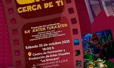 “CINE CERCA DE TI” ESTRENA CON CORTOMETRAJE EN LENGUA MAYA