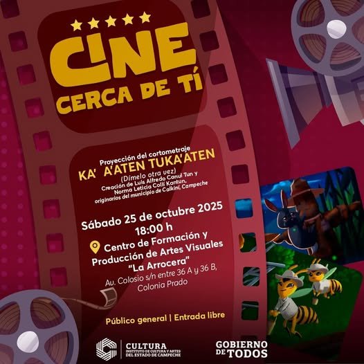 “CINE CERCA DE TI” ESTRENA CON CORTOMETRAJE EN LENGUA MAYA