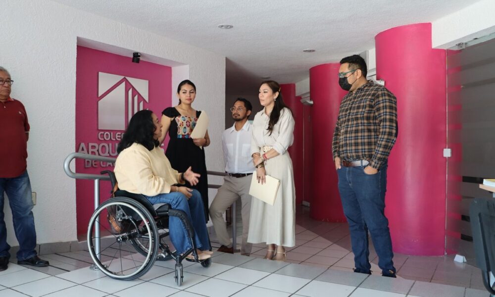 SECRETARÍA DE INCLUSIÓN FIRMA CONVENIO DE COLABORACIÓN CON EL COLEGIO DE ARQUITECTOS DE CAMPECHE, A.C