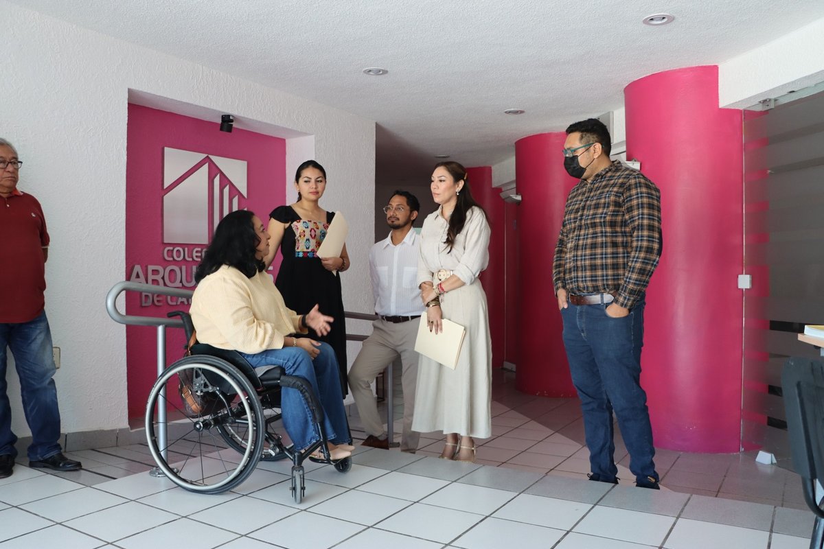 SECRETARÍA DE INCLUSIÓN FIRMA CONVENIO DE COLABORACIÓN CON EL COLEGIO DE ARQUITECTOS DE CAMPECHE, A.C