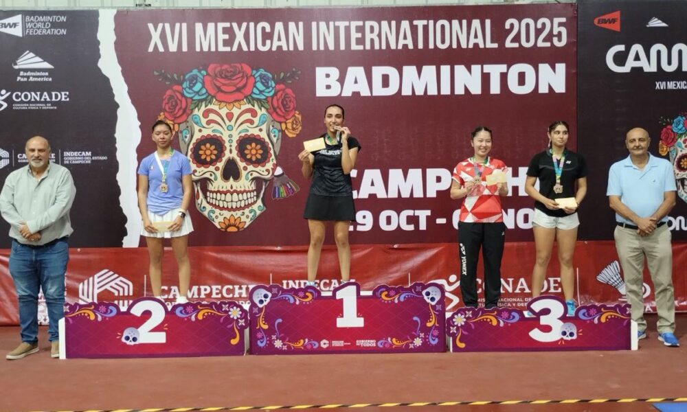 XVI INTERNATIONAL MEXICAN 2025: UNA FIESTA DEL BÁDMINTON INTERNACIONAL EN CAMPECHE