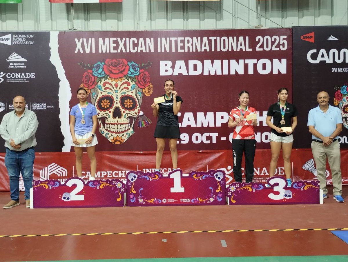 XVI INTERNATIONAL MEXICAN 2025: UNA FIESTA DEL BÁDMINTON INTERNACIONAL EN CAMPECHE