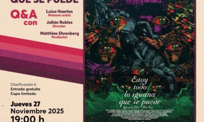 TRES GRANDES DEL CINE MEXICANO VISITARÁN CAMPECHE PARA PRESENTAR "ESTOY TODO LO IGUANA QUE SE PUEDE"