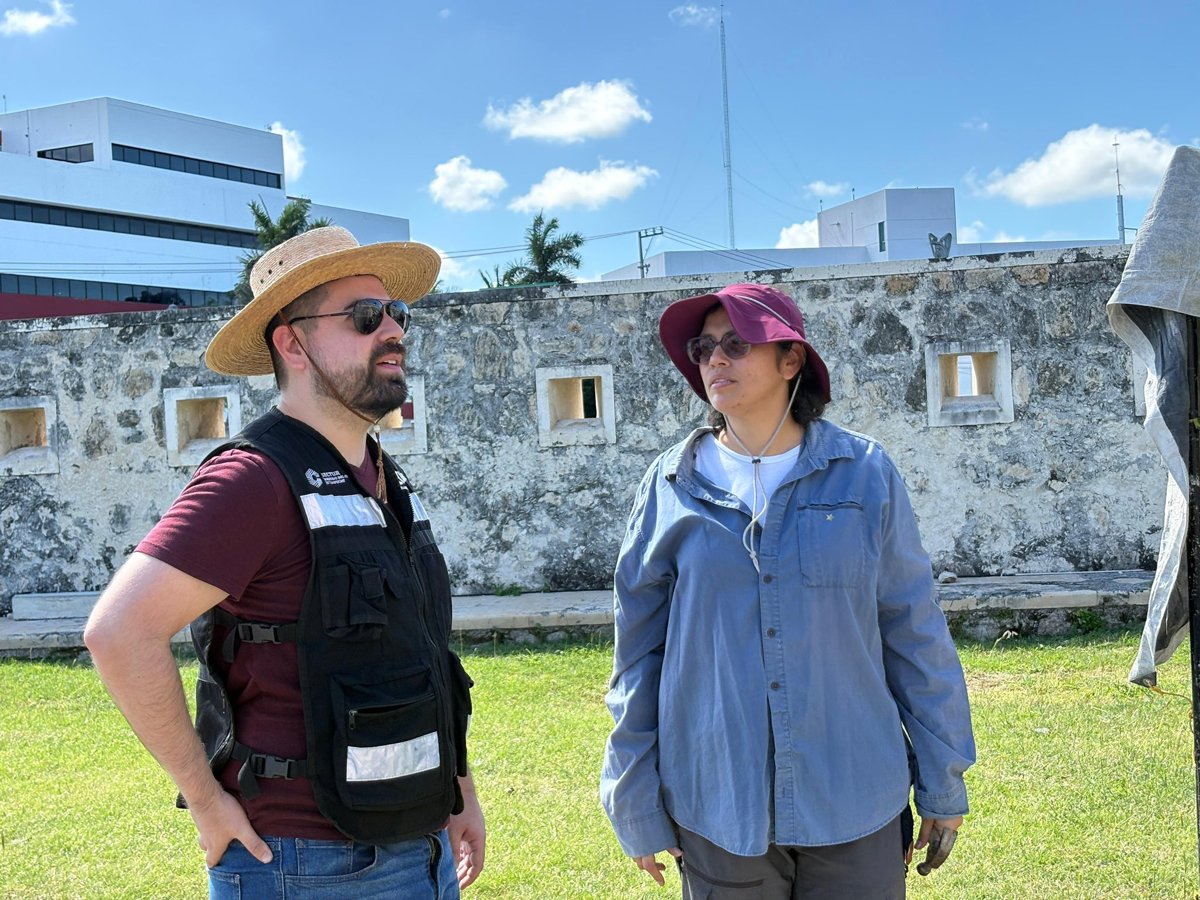 SE REFUERZAN ACCIONES PARA PRESERVAR EL PATRIMONIO HISTÓRICO DE CAMPECHE