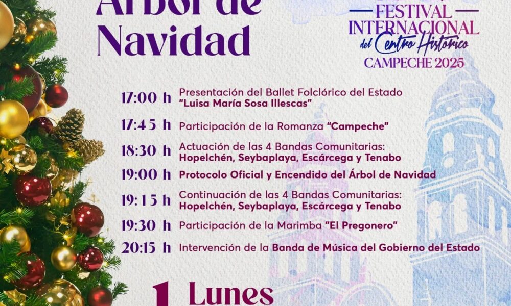 CAMPECHE SE VISTE DE FIESTA CULTURAL: INICIA HOY EL FICH 2025
