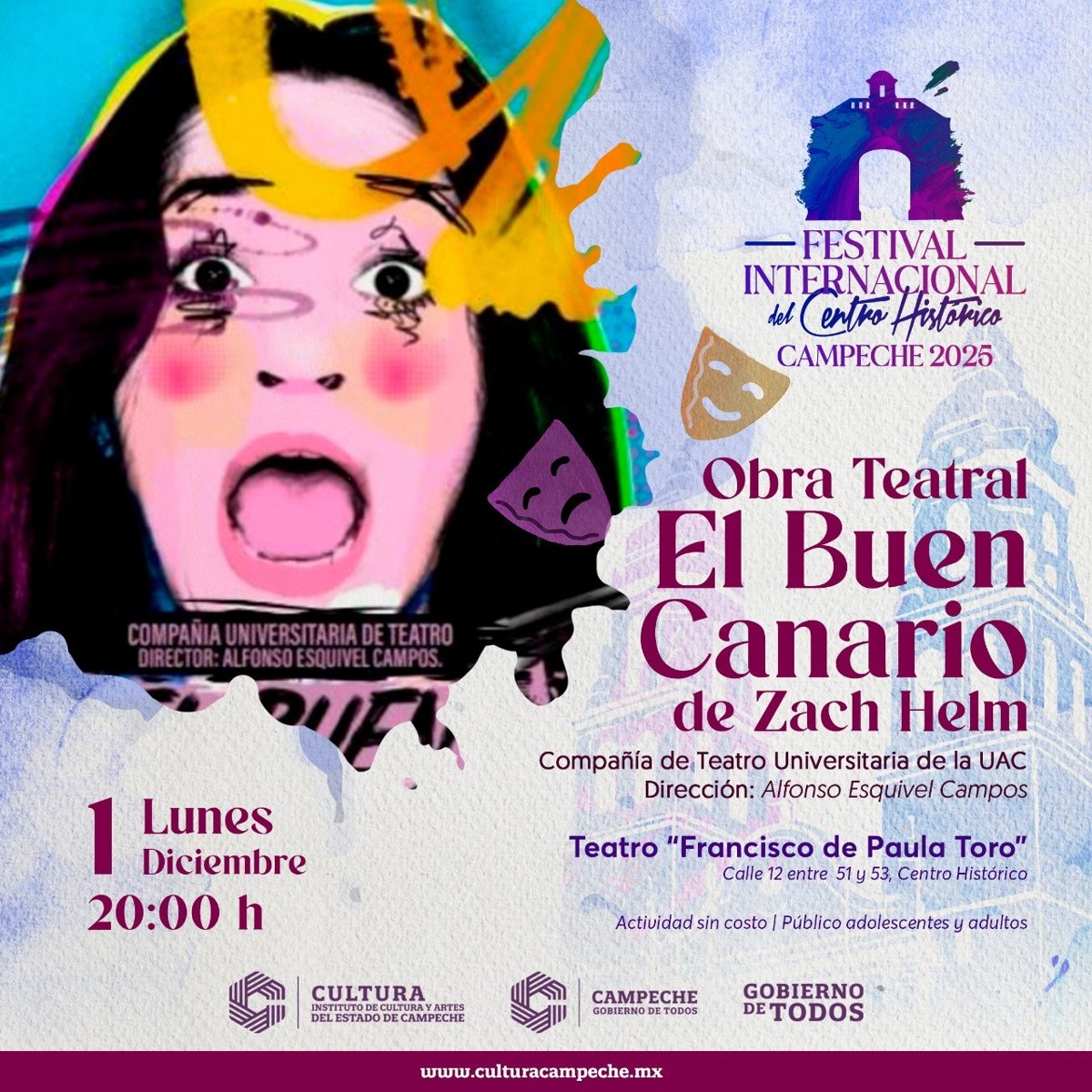 CAMPECHE SE VISTE DE FIESTA CULTURAL: INICIA HOY EL FICH 2025