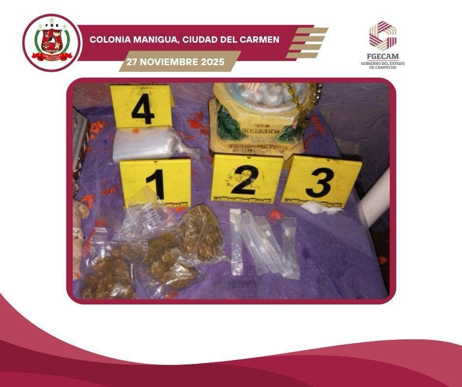 FGECAM EJECUTA CATEO EN LA COLONIA MANIGUA, CIUDAD DEL CARMEN