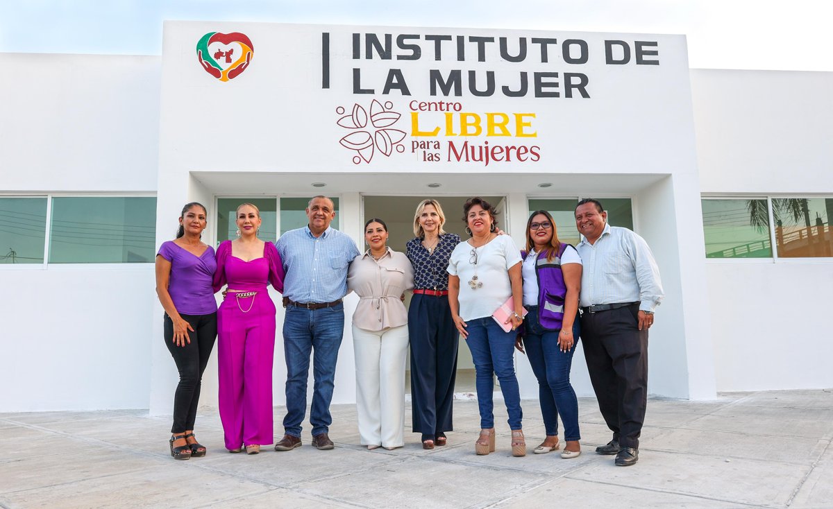 IMEC INAUGURA EL CENTRO LIBRE EN ESCÁRCEGA PARA BRINDAR ATENCIÓN GRATUITA INTEGRAL A MUJERES EN SITUACIÓN DE VIOLENCIA