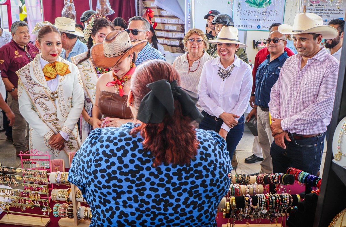 APOYO A PRODUCTORES EN LA FERIA GANADERA DE CHAMPOTÓN 2025