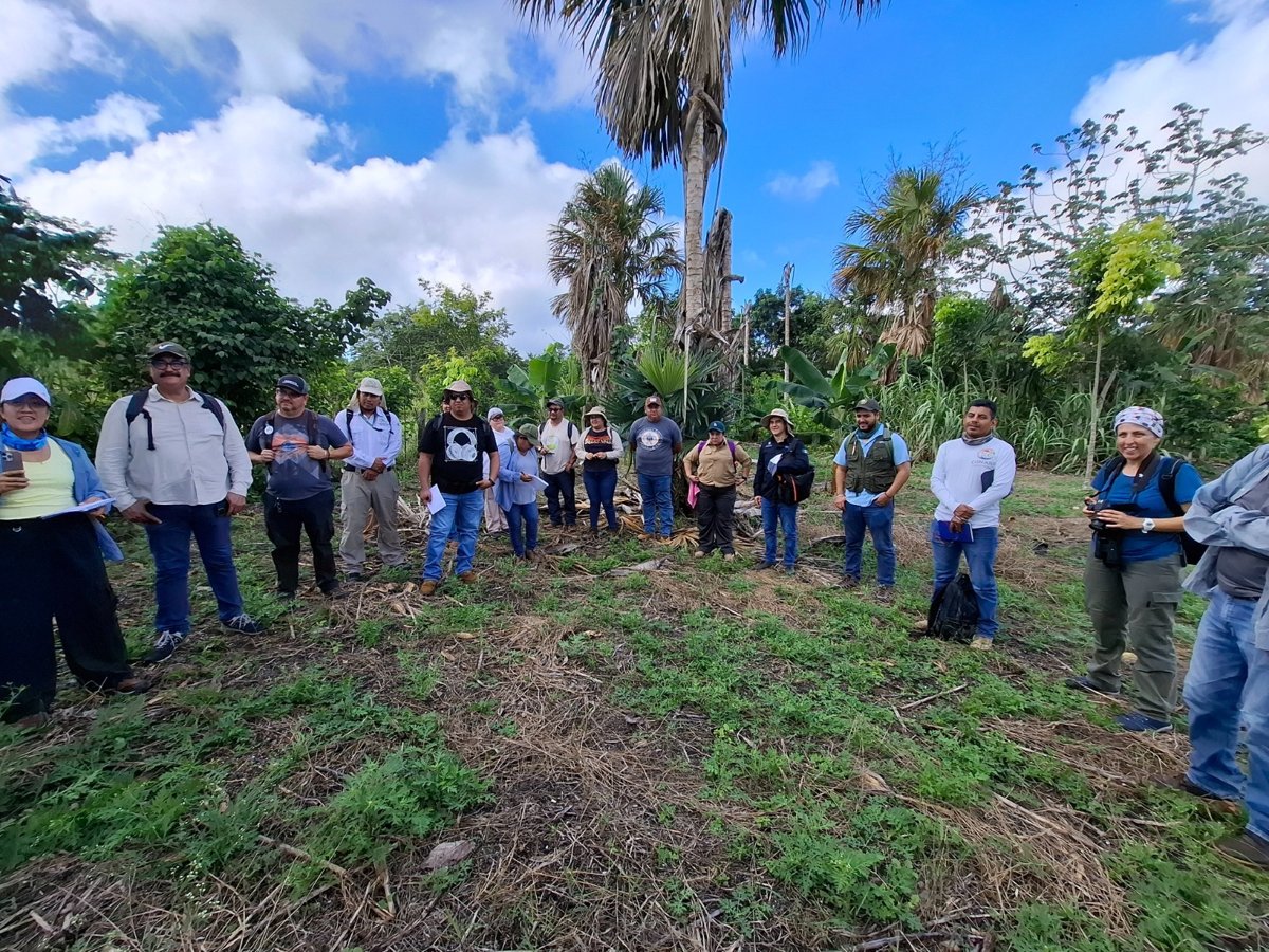 INTERCAMBIAN EXPERIENCIAS PARA LA CONSERVACIÓN DE LA SELVA MAYA