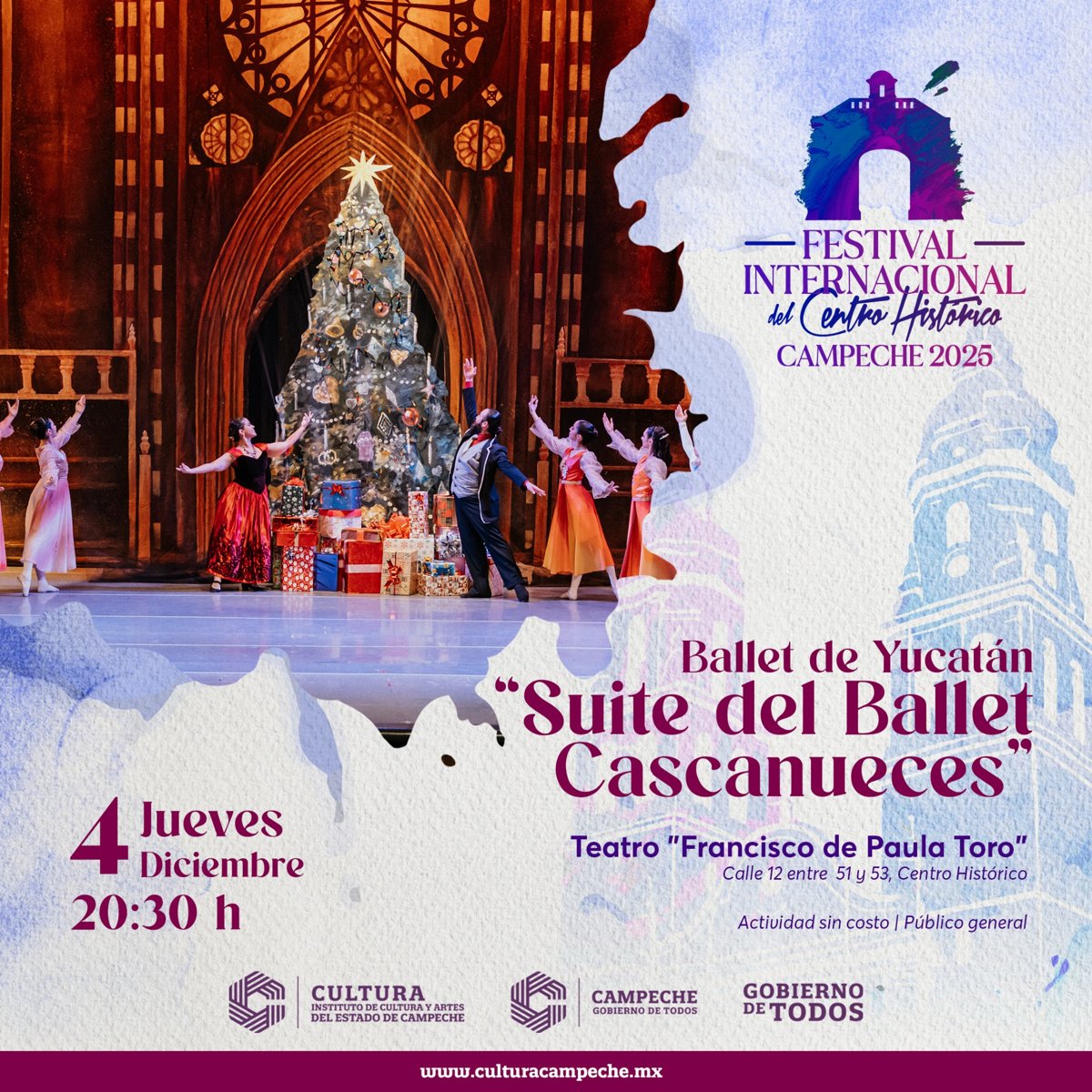 EL BALLET DE YUCATÁN LLEGA AL FICH 2025 CON LA MAGIA DEL CASCANUECES