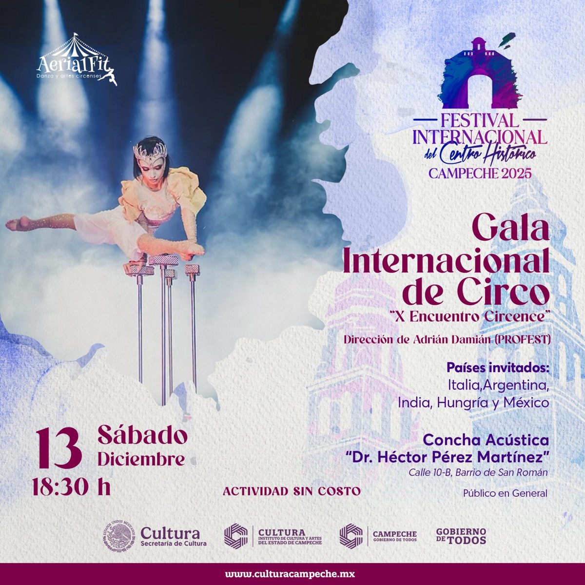 EL FICH 2025 PRESENTA SU SEGUNDA SEMANA CON TEATRO, MÚSICA, CIRCO Y CINE EN CAMPECHE