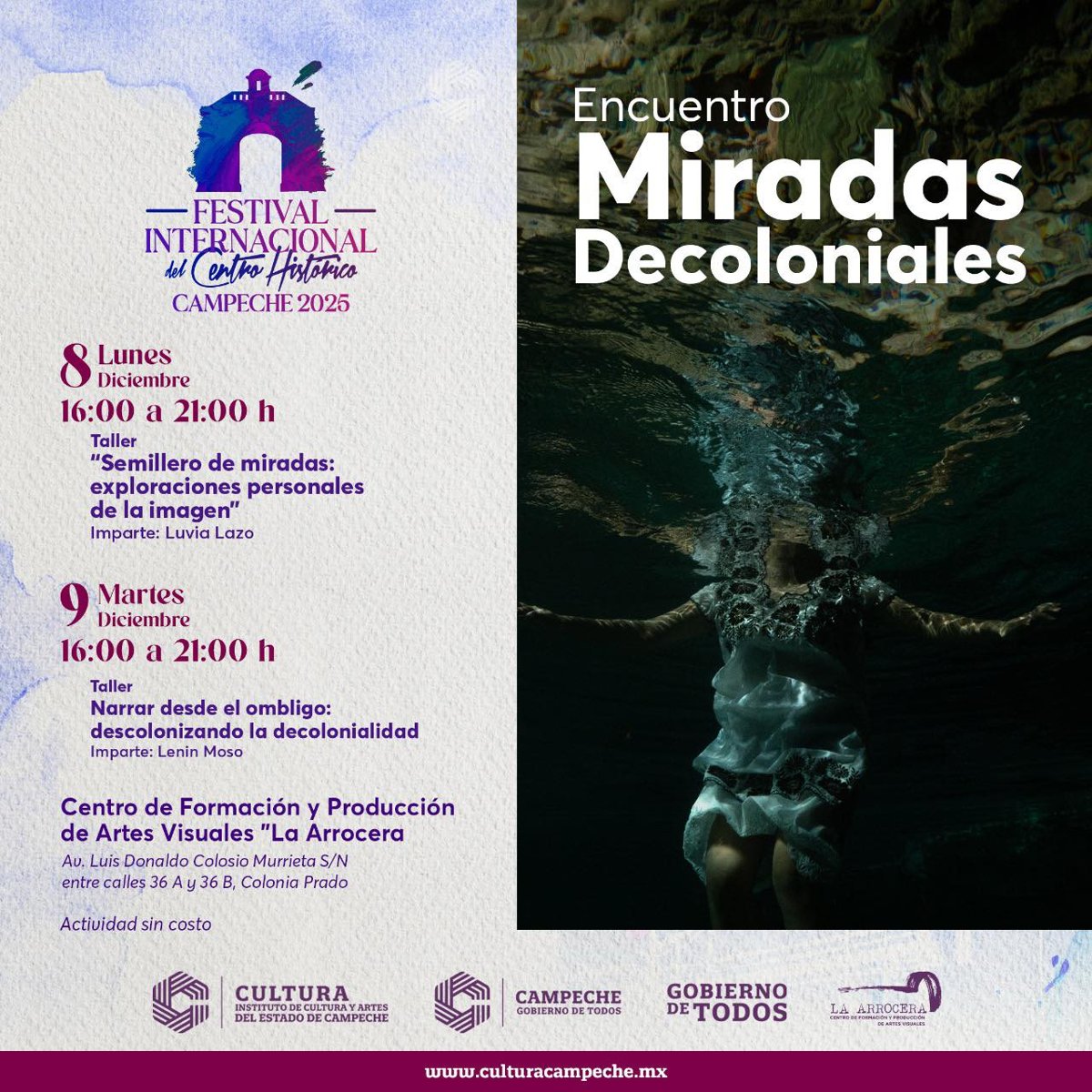 MIRADAS DECOLONIALES LLEGA AL FESTIVAL INTERNACIONAL DEL CENTRO HISTÓRICO CAMPECHE 2025 PARA REFLEXIONAR SOBRE LA IDENTIDAD LATINOAMERICANA